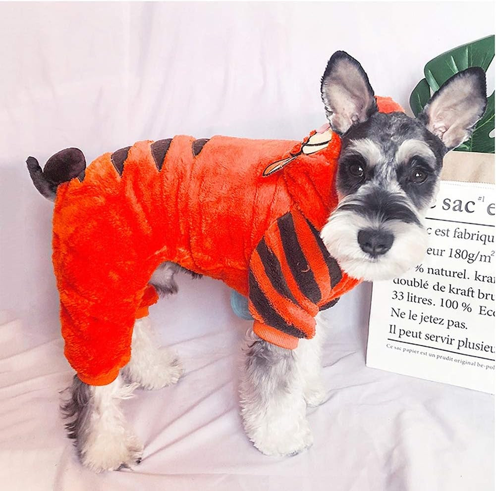 Tiger Dog Costume - Cute & Funny Halloween Jumpsuit for Small, Medium & Large Dogs